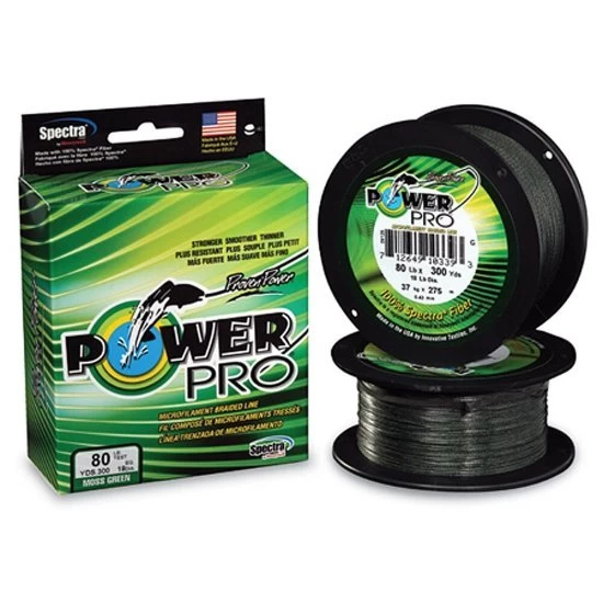 Shimano Power Pro Braided Line Moss Green 0.28mm 1370m 1 Shimano Power Pro Braided Line Moss Green 0.28mm 1370m