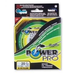Shimano Power Pro Braided Line Hi-Vis Yellow 0.08mm 135m