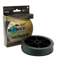 Shimano Power Pro Braided Line Super 8 Slick V2 Moss Green 0.13mm 135m