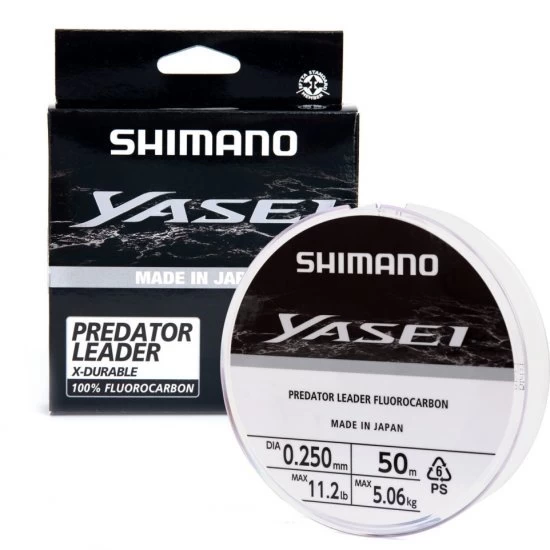 Shimano Yasei Predator Fluorocarbon 50 M 0,35 Mm 8,08 Kg Grau 2 Shimano Yasei Predator Fluorocarbon 50 M 0,35 Mm 8,08 Kg Grau – Bild 2