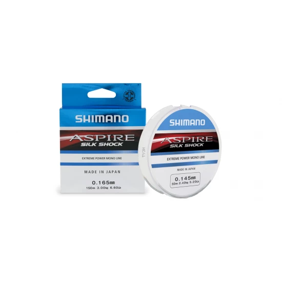 Shimano Aspire Silk Shock 150m 0.145mm 2 Shimano Aspire Silk Shock 150m 0.145mm – Bild 2