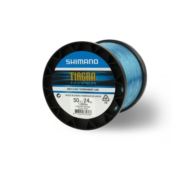 Shimano Tiagra Hyper Blue 1000m 0.70mm 1 Shimano Tiagra Hyper Blue 1000m 0.70mm