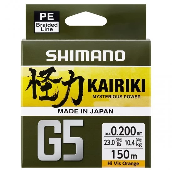 Shimano Kairiki G5 150 M 0,13 Mm 4,1 Kg Orange 1 Shimano Kairiki G5 150 M 0,13 Mm 4,1 Kg Orange