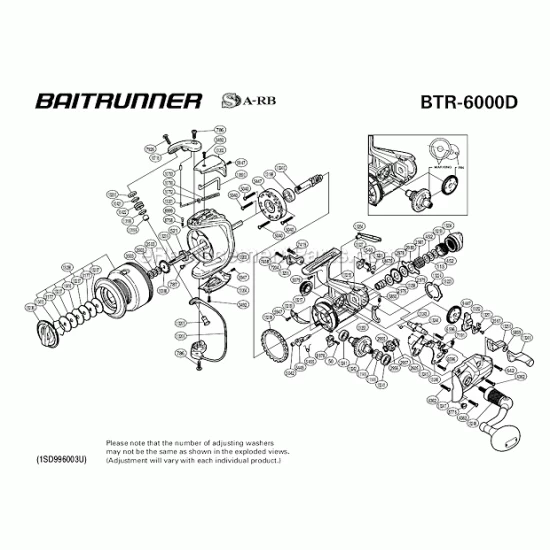 Shimano Baitrunner USA 6000D 7 Shimano Baitrunner USA 6000D – Bild 7